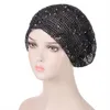 Cienkie koronkowe letnie turban muzułmańskie czapki rozłóż puste czapki hidżab eleganckie turbante mujer bonnet arabski opakowanie głowica hidżab femme Musulman