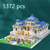 Block China Tibet Potala Palace Temple of Architecture Micro Building Blocks Kits Kid Toys Set an Män Corner Tower R230701