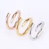 Love Ring Men's and Women's Designer Rings Classic Rings Wedding Anniversary Valentine's Rings Fashion Luxury Jewellery Gifts Size 5-11