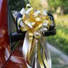 Other Event Party Supplies 10Pcs Romantic Car Pull Bows Flower-Ball Hand-pulled Ribbon For Gift Packing Party Festive Wedding Decoration 230630