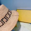 Stingy Brim Hats designer Lafite Straw Hat Women Casquette New Raffia Beach Bucket Caps Mens Summer Sunscreen Womens Fisherman Nice