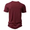 Men's Polos Summer High Quality Men Short Sleeve T Shirt for Henley Collar Polo Mens Casual Solid Color Shirts US Size S2XL 230630