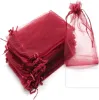 Organza Sheer Gift Candy Bags Wedding Favor Organza Pouch Sieraden Party Xmas Gift Bags