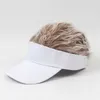 Barnfrisie Sports Sun Cap Peaked Hats Street Style Half Wig Baseball Caps