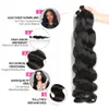 Spetsperuker Människohårbuntar Weave Brazilian Loose Body Wave 3 4 Virgin Raw Remy För kvinnor 28 30 Inch 230630