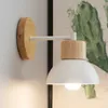 Lampor Modern LED Wall Lamp Wood Creative Lighting Fixture gästrum Balkong Staircase Sconce Bedroom Bedside Bird Nordic Decor Lighthkd230701