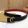 Cl Belt For Woman Ladies Lederen kalfsleer 35 mm Lady Wastband Officiële replica tailleband zachte en comfortabele vrouw cadeau meisje gordel k9ze