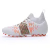 Jurk Schoenen Mannen Hoge Top Voetbalschoenen FGTF Antislip Voetbal Kids Training Enkel Outdoor Lange Spike Sneakers 230630