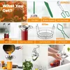 Other Kitchen Dining Bar Canning Supplies Starter Kit Canning Jar Lifter Can Lifter Tongs Heat Resistance Anti-clip Lifter Jam Making Set Kitchen Tools 230630