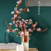 Blocks Creative Anime Ideas Romantic Flowers Bouquet Building Blocks Home Decoration Sakura Bonsai Toys For Girls Gifts R230701