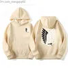 Herren Hoodies Sweatshirts Attack on Titan Herren Hoodie Anime Hoodies Männer Frauen Streetwear Pullover Harajuku Hoodies Sweatshirt Kleidung 220816 Z230701