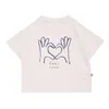 Conjuntos de roupas T-shirt infantil 2023 Spring Wyn Series Summer Boys Girls Cotton Printed Short Sleeve Tops Casual Shorts Confortáveis 230630