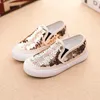 Sneakers Sequins Girls Shoes Children Sneakers Kids Shoes Solid Color Baby Loafers Students Flats Slip on Gold Black Canvas Shoes 23-37#HKD230701