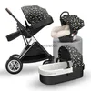 Passeggino 3 In1 Passeggino da viaggio per bambini Passeggino per bambini con seggiolino auto Newbron Carrozzina da viaggio Passeggino pieghevole Paesaggio alto L230625