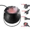 Other Event Party Supplies Halloween Mist Witch Pot Witch Cauldron Fog Maker Water Fountain Fog Machine Colorful Changing Light Halloween Party Decoration 230630