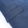 Trajes de hombre Blazers Traje casual Chaquetas Blazer para hombres Boda Azul Slim Fit Outwear Oversized Single Breasted Elegantes abrigos de lujo coreano 230630