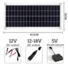 Otros productos electrónicos 1000W Panel solar 12V Célula solar 10A-60A Controlador Panel solar para teléfono RV Coche MP3 PAD Cargador Suministro de batería para exteriores 230113