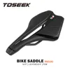 Bike Saddles TOSEEK Racing Bicycle Saddle Training Grade Man Road Tt TimeTrial Triathlon Bike Lightweight Cushion Seat 230630