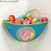 Jouets de bain Jouets de bain Animaux mignons Enfants Rangement pour bébé Salle d'aspiration Baignoire Poupée Sac suspendu Panier Maille Eau 230213 Z230701