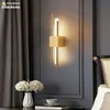 Lamps Modern LED Sconce Lamp Indoor Lighting For Home Bedroom Bedside Living Room Hotel Bed Corridor Decoration Nordic Wall LightHKD230701