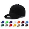 Spot gros chapeaux ajustés femmes couleur unie publicité casquette panneau lumineux épaissi casquette à visière extérieur pare-soleil casquette de baseball