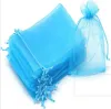 Organza Sheer Gift Candy Bags Wedding Favor Organza Pouch Sieraden Party Xmas Gift Bags