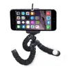 Monopods mini flexibele spons statief octopus slang statiefstandaard voor Samsung Xiaomi Huawei mobiele telefoon smartphone statief Camera -accessoire