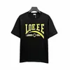 Sommer Herren T-Shirts Damen Designer Grafik T-Shirt Mode Druck Buchstaben Kurze Ärmel Lose Übergröße Luxus T-Shirt Casual Street Loewees T-Shirts