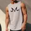 Men's Tank Tops Mens Fashion Top Gym Fitness Workout Casual Sleeveless Shirt Summer Male Vest Singlet Anime Z T Clothing 230630