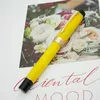 Stylos Jinhao 100 centenaire de la fontaine de résine jaune stylo flèche clip ef / f / m / pliage avec convertisseur