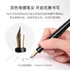 Pens Kaco Master Fountain Pen Luxury Color Plating Pen Stationery Top Grade Business Gift Box ink pen Caligraphy