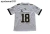 American College Football Wear College Football UCF Knights Jersey 18 Shaquem Griffin 10 McKenzie Milton University Uniform Team Black White Away Stitched Top Qual