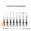 Tattoo Needles Cartridge Tattoo Needles 1P F5 U11 Disposable Sterilized Safety Tattoo Needle for Cartridge eyebrow lip eyeliner Machines Grips 230630