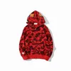 Heren Hoodies Sweatshirts Heren Dames Hoodies Mode Mannen Deisigners Hoody Stylist Cartoon Haai Afdrukken Hoodies Jas Man High1 Kwaliteit Casual Sweat J230701