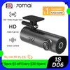 DVRs 70mai Dash Cam Auto DVR für englische Sprachsteuerung und 1S D06 WIFI Wireless Connect 1080P HD NachtsichtHKD230701