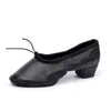 Sandales qualité chaussures de danse pour femmes talon moyen en cuir filles femmes Ballet danse ventre Yoga professeurs 230630