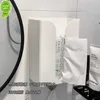 Nya badrumsvävnadslådor Pappershållare vägg hängande vävnadslådor vävnadsställ kök servett förvaring rack toalettpapper dispenser