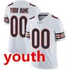 Walter Payton Brian Urlacher Caleb Williams Rome Odunze D'Andre Swift Khalil Herbert Tyson Bagent DJ Moore Cole Kmet Tyrique Stevenson T.J. Edwards Football Jersey