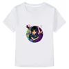 Clothing Sets Wednesday Kids Anime cartoon Tshirt 100Cotton Summer short Sleeve y2k Boys and girls clothes kids 230630