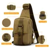 Outdoor Bags Tactical Chest Bag Military Trekking Pack EDC Sports Shoulder Crossbody Assault Pouch for Hiking Cycling Camping 230630