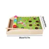 Ballon Mini Table De Billard Ensemble De Dessus En Bois Avec Tige Transport Facile Jouets De Table Pour Enfants Garçons Filles Main Dextérité 230630