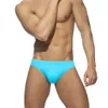 Roupa de banho masculina sólida roupa de banho masculina roupa de praia sexy roupa de banho de verão masculina gay cintura baixa maiô de secagem rápida cuecas de banho 230630