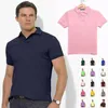 Men's Polos Hombre Small Polo Top Short Sleeve Casual 100 Cotton Shirt High Quality Homme Masculino 230630