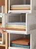 Voer Joybos Closet Storage Shelf garderobe organisator, gelaagde partities organisatoren van kasten en laden kledingopslag organisator