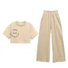 Kleidung Sets 2023 Sommer Kind Baby Mädchen Kleidung Set Kind Kurze Tops T Shirt S Top Hosen Teenager Trainingsanzug 6 8 9 10 11 12 jahr 230630