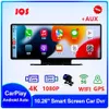 DVRs 1026 Pouces Dash Cam Caméra de Recul Wifi Carplay Android Auto 4K DVR GPS Navigation Enregistreur Vidéo Voiture Dvr Miroir Double Len AUXHKD230701