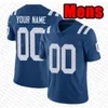 Zaire Franklin Deforest Buckner Reggie Wayne Kylen Granson Alec Pierce Drew Ogletree Julian Blackmon Mo alie-Cox E.J.Speed Samson Ebukam Football Jersey Women Youth