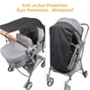 Universele Kinderwagen Cover Winddicht Waterdicht UV Bescherming Zonnescherm Cover voor Baby Zuigelingen Kinderwagens Outdoor Activiteiten Seat L230625