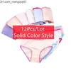 Panties Panties 12pcLot Baby Girls Underwear Cotton Kids Short Briefs Children Underpants 221125 Z230701