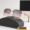 Designer-Dreiecks-Sonnenbrille, neue, rahmenlose Metall-Sonnenbrille im Home-Stil, modische, klassische Sonnenbrille